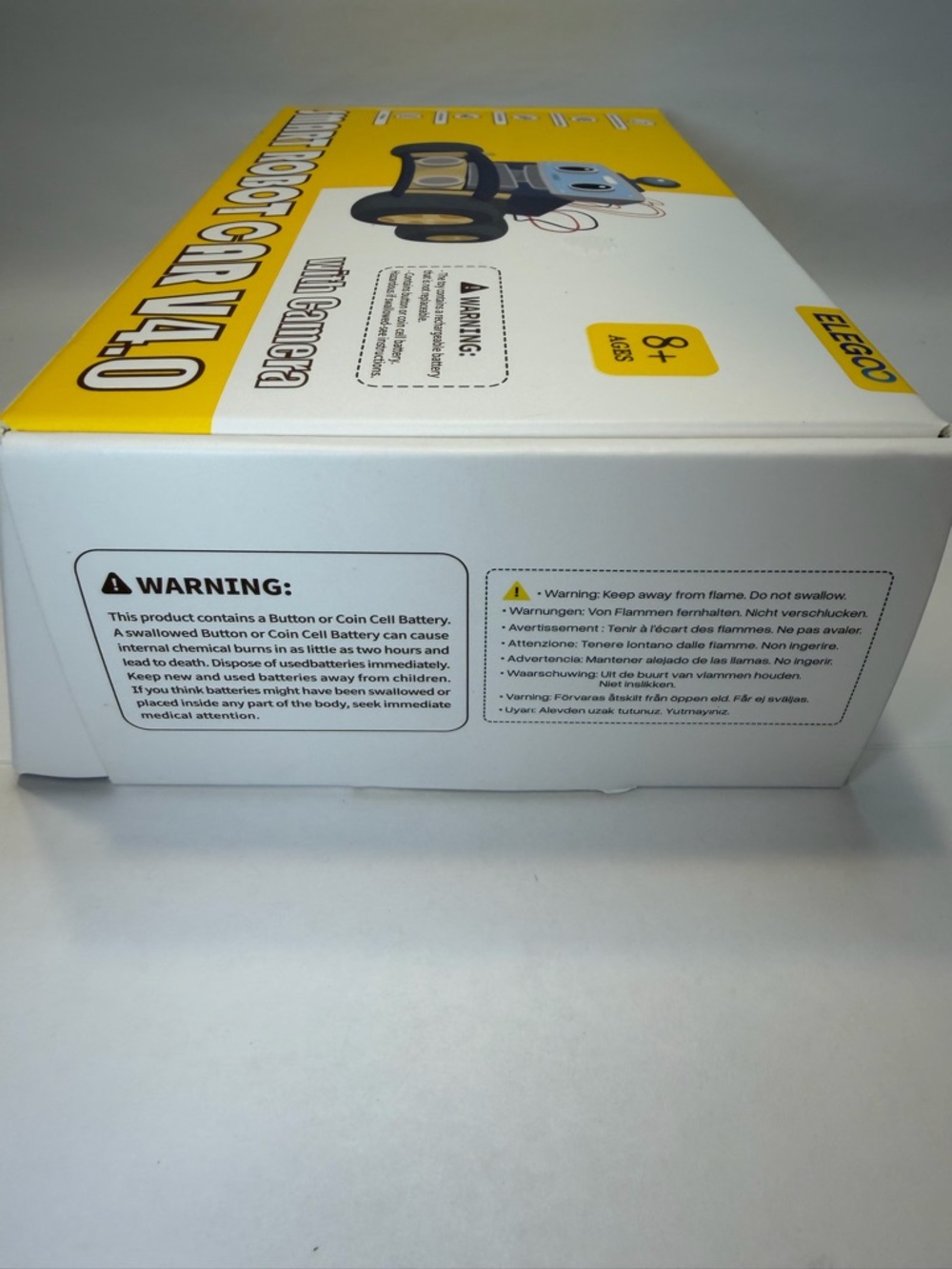 ELEGOO SMART ROBOT CAR V4.0 WITH CAMERA new opened box, S.T.E.M. Robotic Kit - Picture 13 of 14